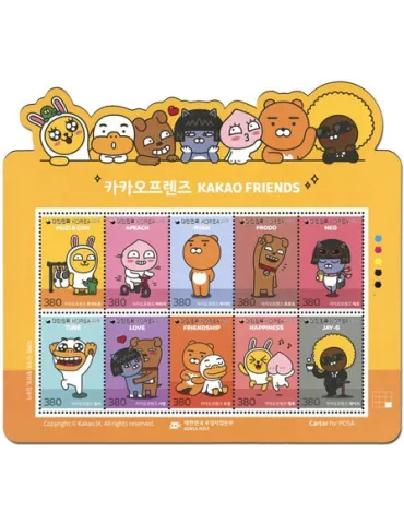 n° 3142/3151 - Timbre COREE DU SUD Poste