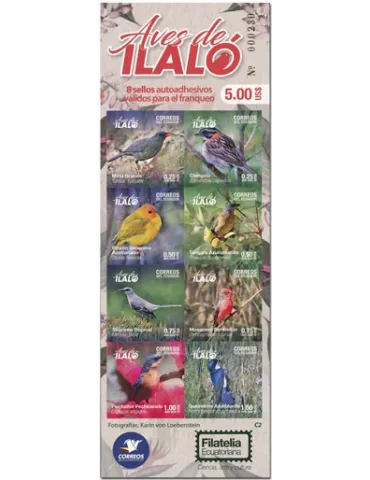 n° C2863/C2871 - Timbre EQUATEUR Carnets