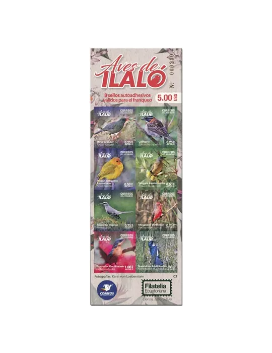 n° C2863/C2871 - Timbre EQUATEUR Carnets