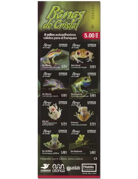 n° C2879, C2887 et C2895 - Timbre EQUATEUR Carnets