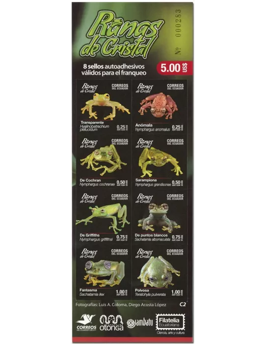 n° C2879, C2887 et C2895 - Timbre EQUATEUR Carnets