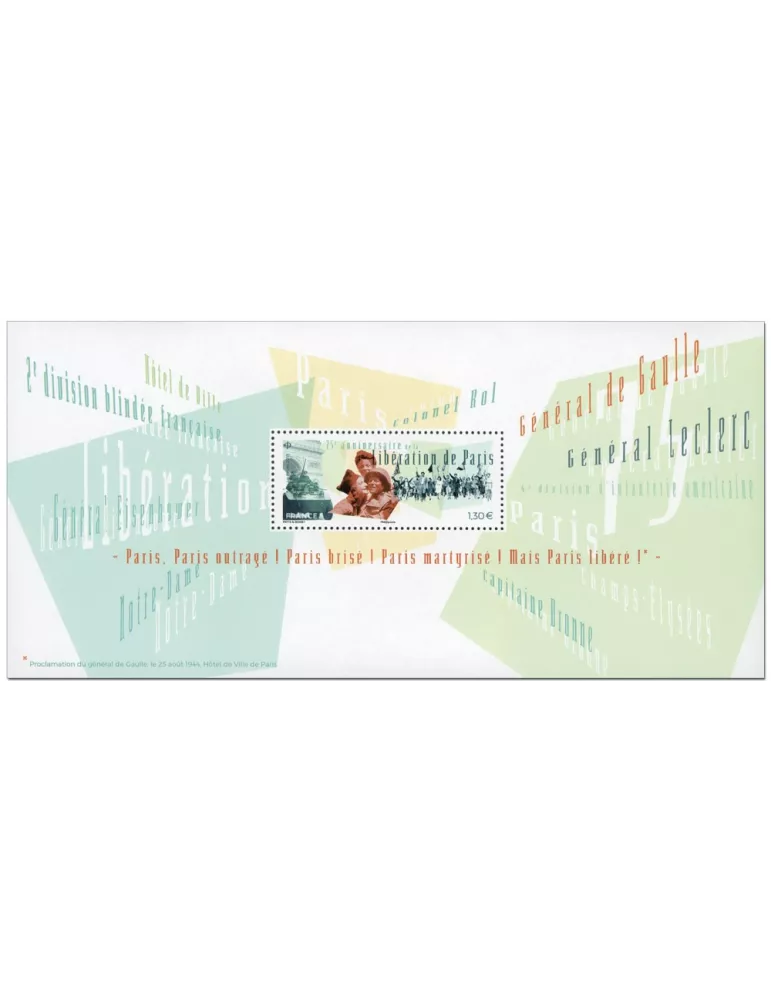 n° 157 - Timbre France Blocs souvenirs