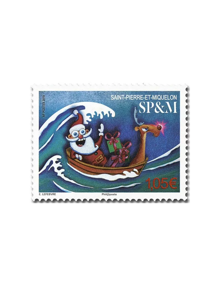 n° 1231 - Timbre Saint-Pierre et Miquelon Poste