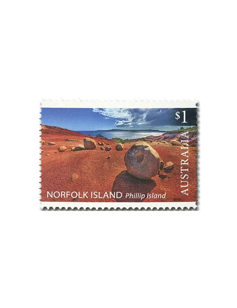 n° 1209/1210 - Timbre NORFOLK Poste