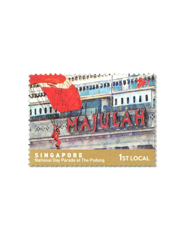 n° 2586/2590 - Timbre SINGAPOUR Poste