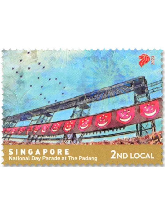n° 2586/2590 - Timbre SINGAPOUR Poste