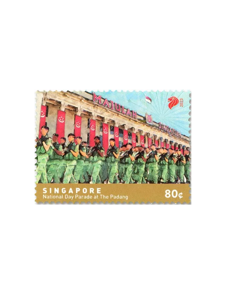 n° 2586/2590 - Timbre SINGAPOUR Poste