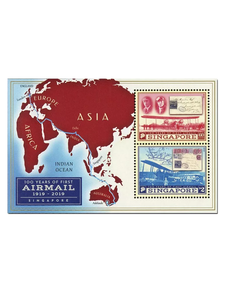 n° 208 - Timbre SINGAPOUR Blocs et feuillets