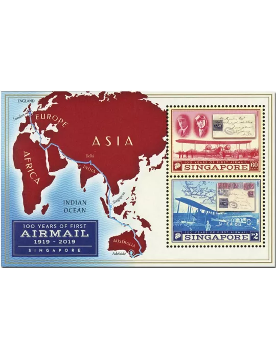 n° 208 - Timbre SINGAPOUR Blocs et feuillets