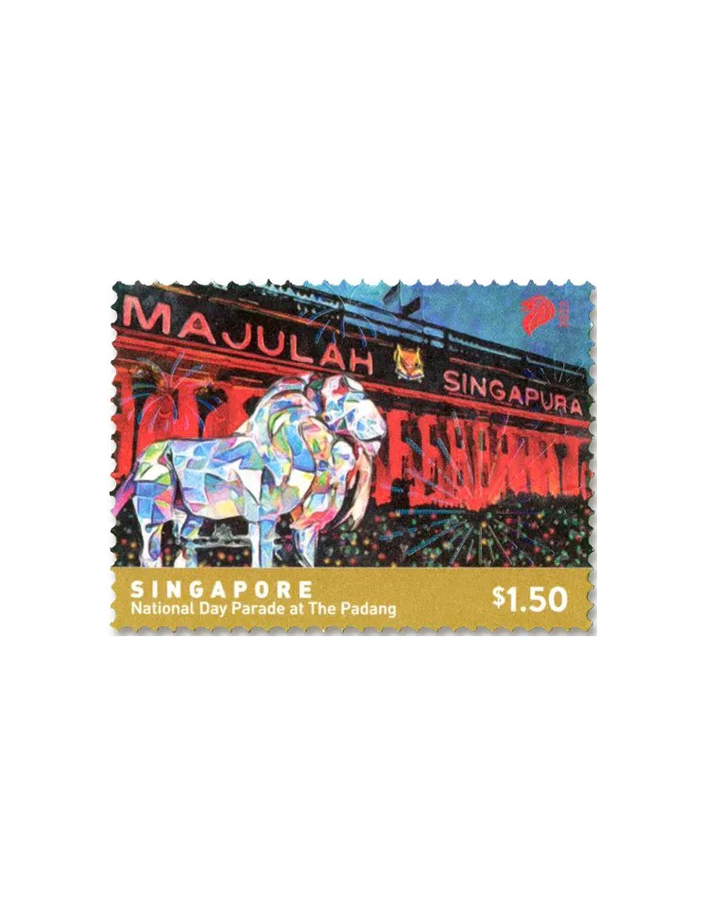 n° 2586/2590 - Timbre SINGAPOUR Poste