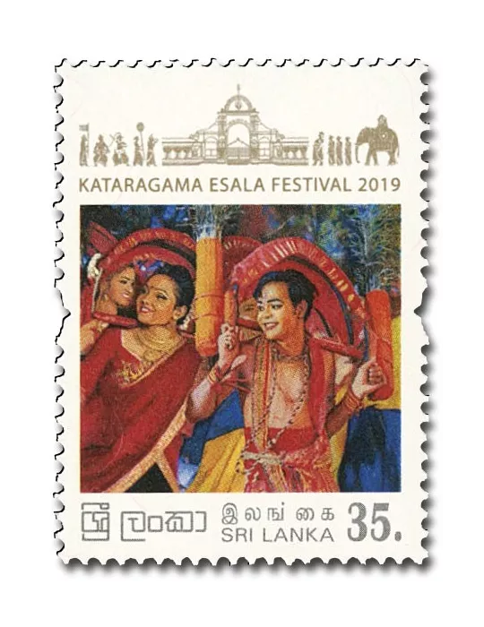 n° 2193/2195 - Timbre SRI LANKA Poste