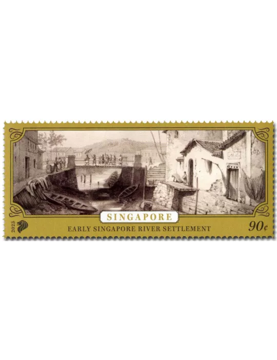 n° 2591/2594 - Timbre SINGAPOUR Poste