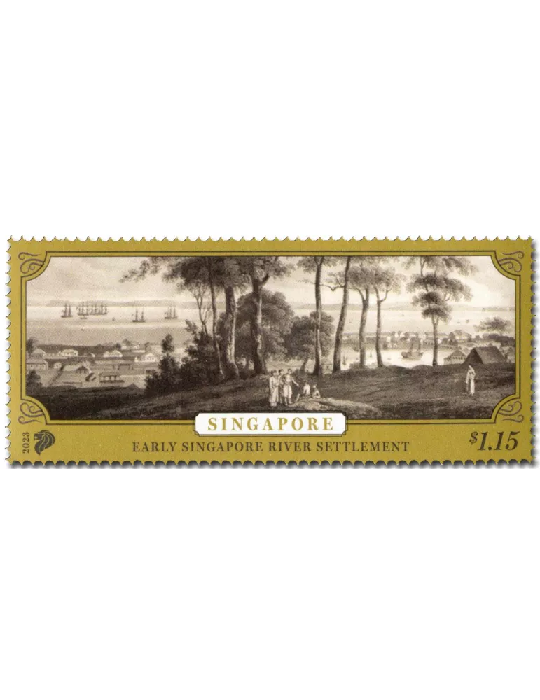n° 2591/2594 - Timbre SINGAPOUR Poste