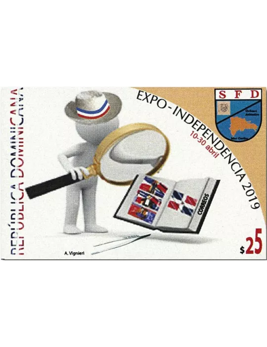 n° 75 - Timbre DOMINICAINE Blocs et feuillets