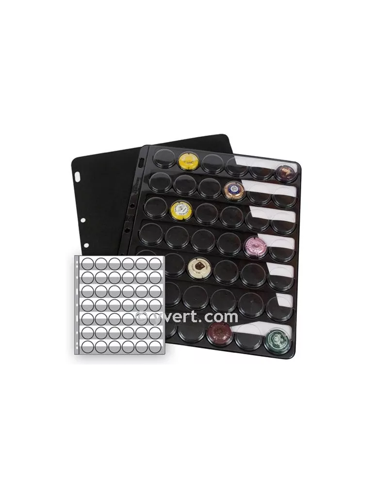 Recharges COMPART 42 noires (paquet de 5) LEUCHTTURM