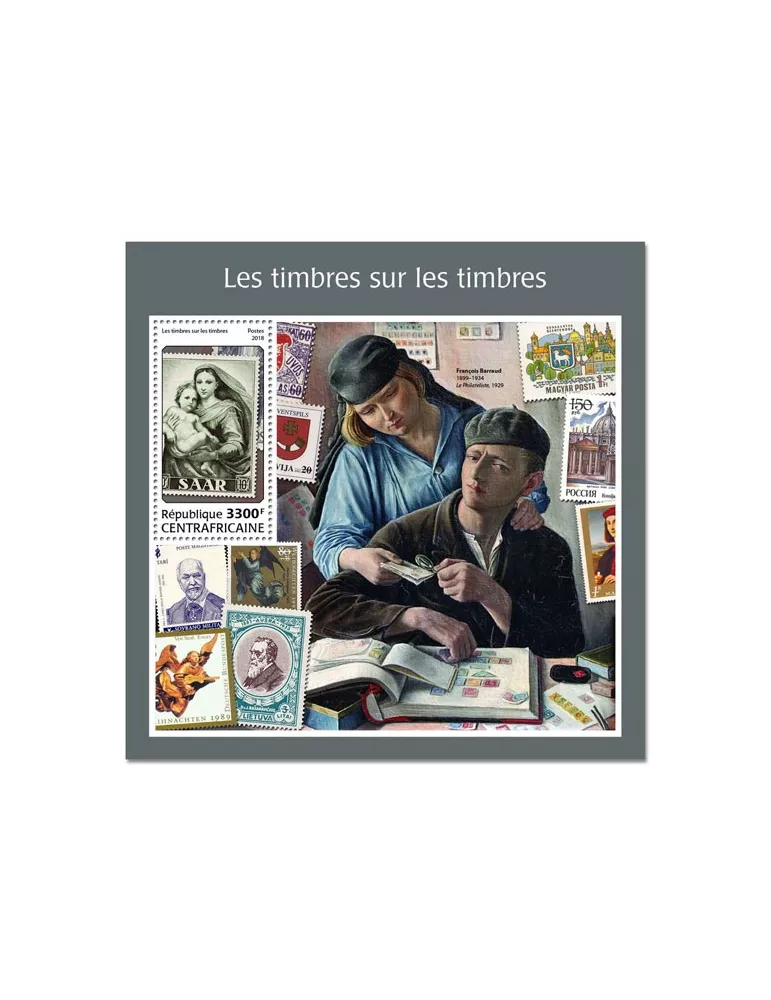 n° 1253 - Timbre CENTRAFRIQUE Blocs et feuillets