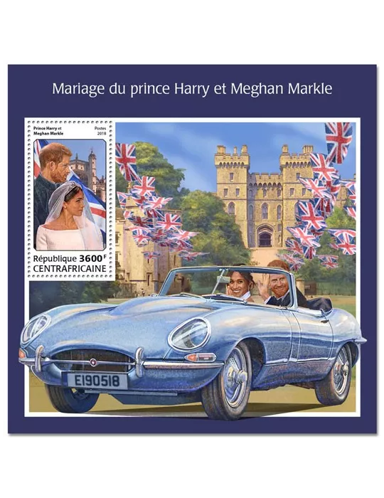 n° 1262 - Timbre CENTRAFRIQUE Blocs et feuillets