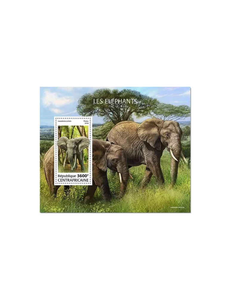 n° 1301 - Timbre CENTRAFRIQUE Blocs et feuillets