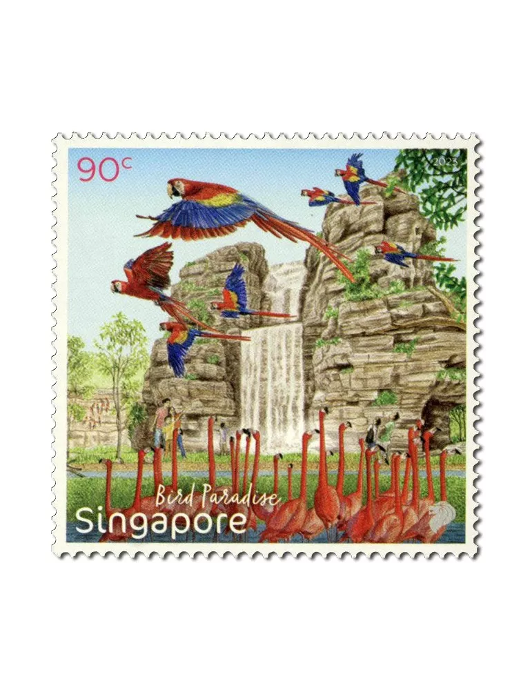 n° 2600/2605 - Timbre SINGAPOUR Poste