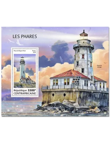 n° 1304 - Timbre CENTRAFRIQUE Blocs et feuillets