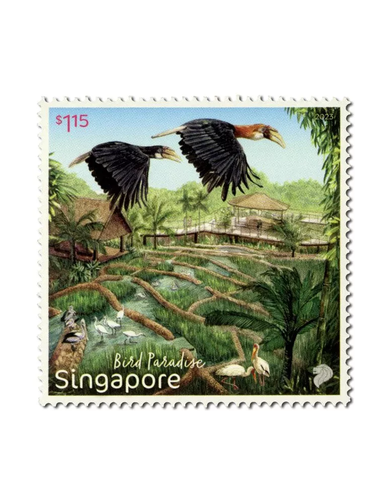 n° 2600/2605 - Timbre SINGAPOUR Poste