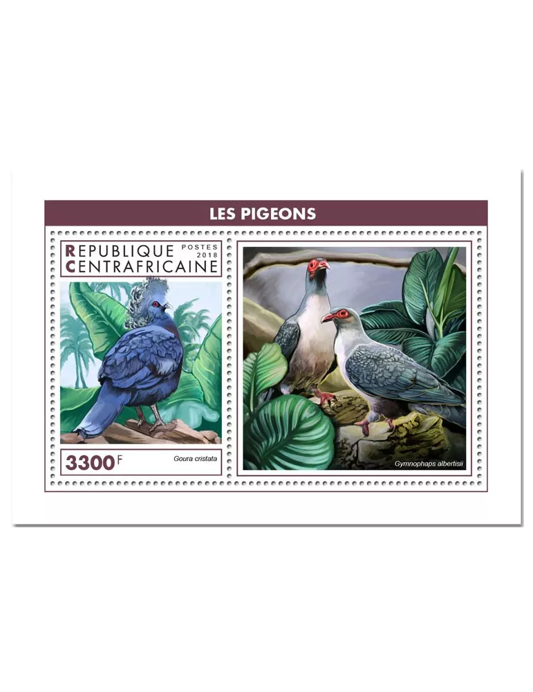 n° 1388 - Timbre CENTRAFRIQUE Blocs et feuillets