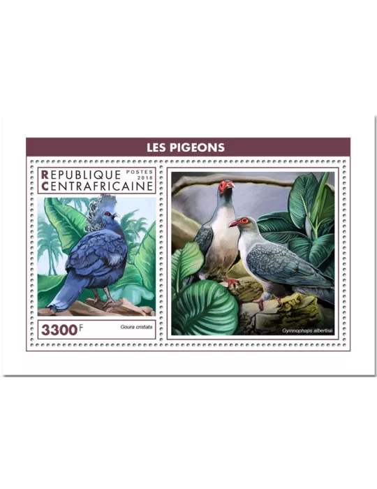 n° 1388 - Timbre CENTRAFRIQUE Blocs et feuillets