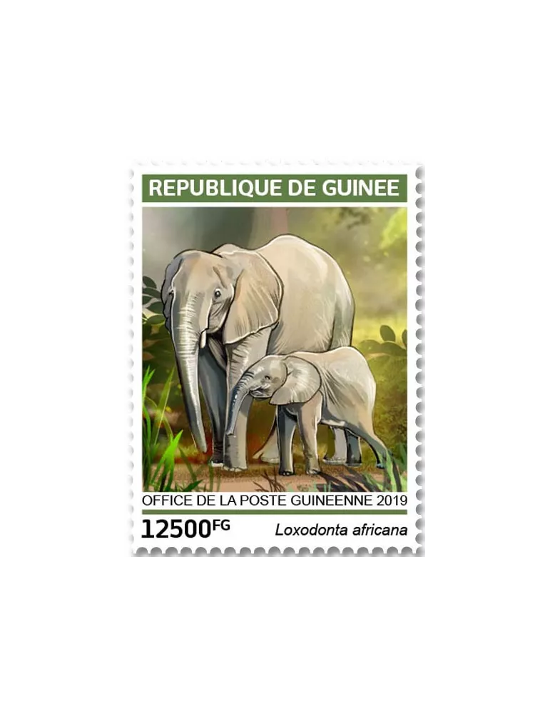 n° 9701/9704 - Timbre GUINÉE Poste
