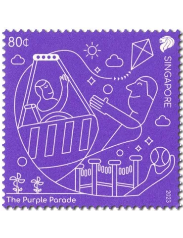n° 2610/2613 - Timbre SINGAPOUR Poste 2