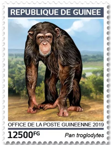 n° 9733/9736 - Timbre GUINÉE Poste 2