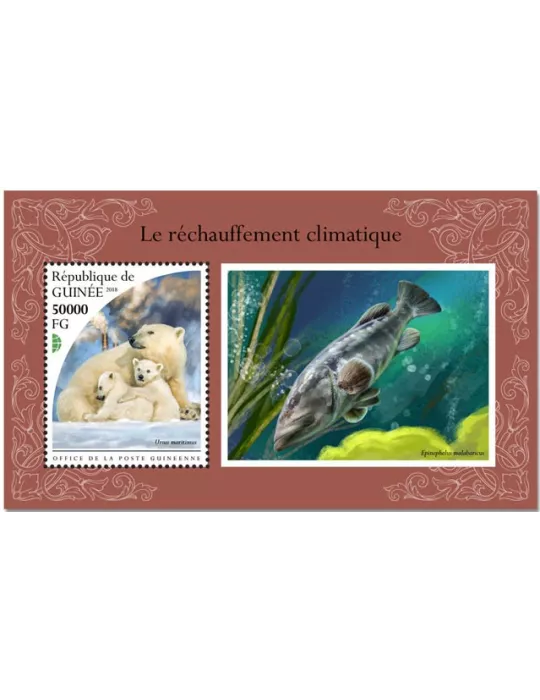 n° 2264 - Timbre GUINÉE Blocs et feuillets