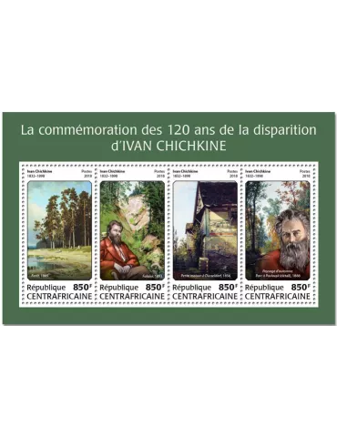 n° 5527/5530 - Timbre CENTRAFRIQUE Poste