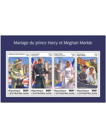 n° 5571/5574 - Timbre CENTRAFRIQUE Poste