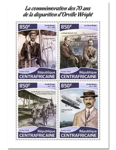 n° 5579/5582 - Timbre CENTRAFRIQUE Poste