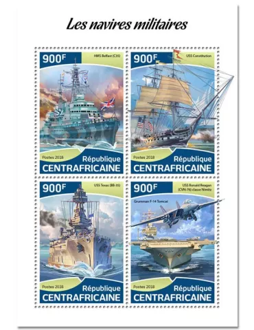 n° 5607/5610 - Timbre CENTRAFRIQUE Poste