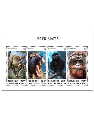 n° 5731/5734 - Timbre CENTRAFRIQUE Poste