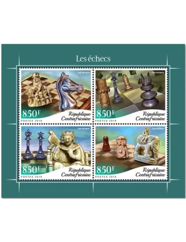 n° 5803/5806 - Timbre CENTRAFRIQUE Poste