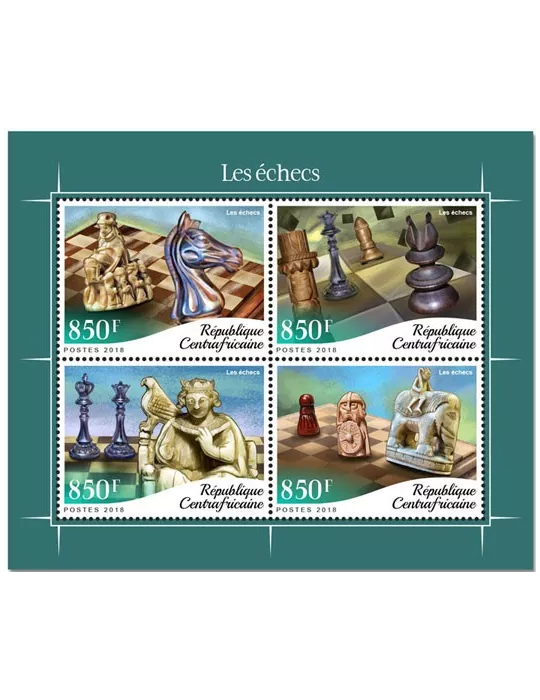 n° 5803/5806 - Timbre CENTRAFRIQUE Poste