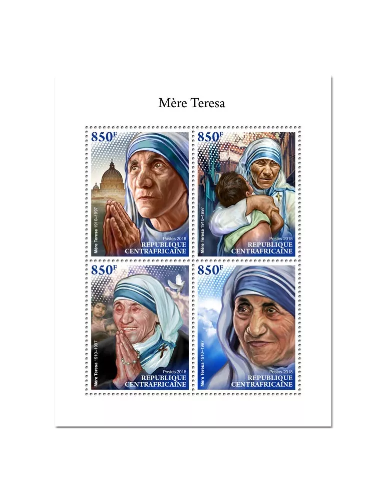 n° 5904/5907 - Timbre CENTRAFRIQUE Poste