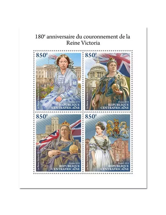 n° 5920/5923 - Timbre CENTRAFRIQUE Poste