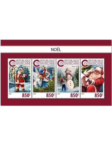 n° 5960/5963 - Timbre CENTRAFRIQUE Poste