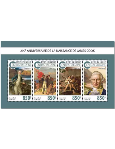 n° 5968/5971 - Timbre CENTRAFRIQUE Poste