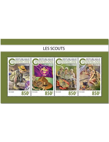 n° 5992/5995 - Timbre CENTRAFRIQUE Poste