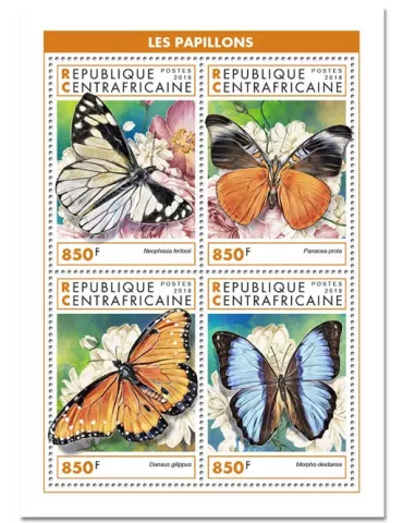 n° 6028/6031 - Timbre CENTRAFRIQUE Poste