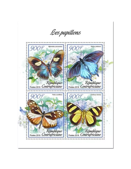 n° 6109/6112 - Timbre CENTRAFRIQUE Poste