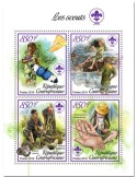 n° 6121/6124 - Timbre CENTRAFRIQUE Poste