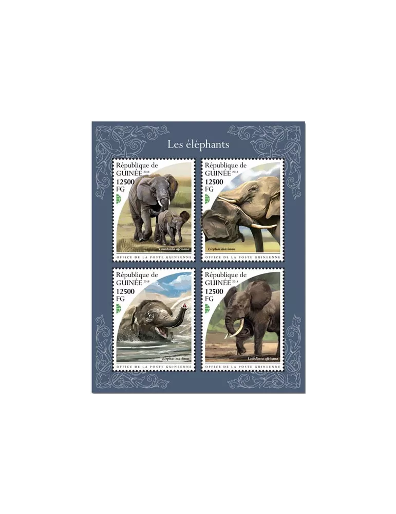 n° 9561/9564 - Timbre GUINÉE Poste