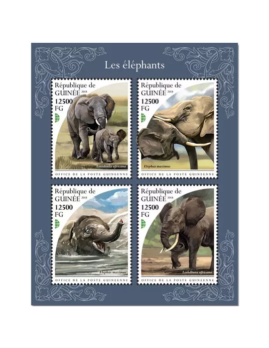 n° 9561/9564 - Timbre GUINÉE Poste