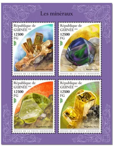 n° 9593/9596 - Timbre GUINÉE Poste