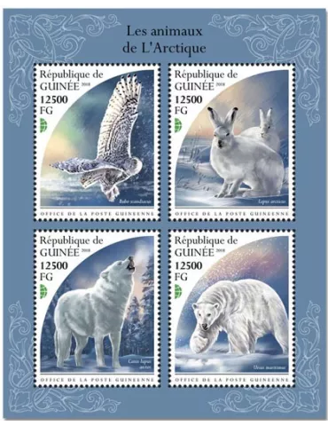 n° 9637/9640 - Timbre GUINÉE Poste